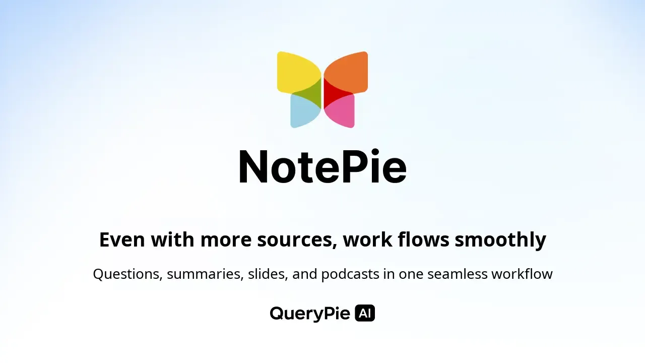 QueryPie Unveils NotePie, an AI Work Assistant Based on Documents and Web Sources